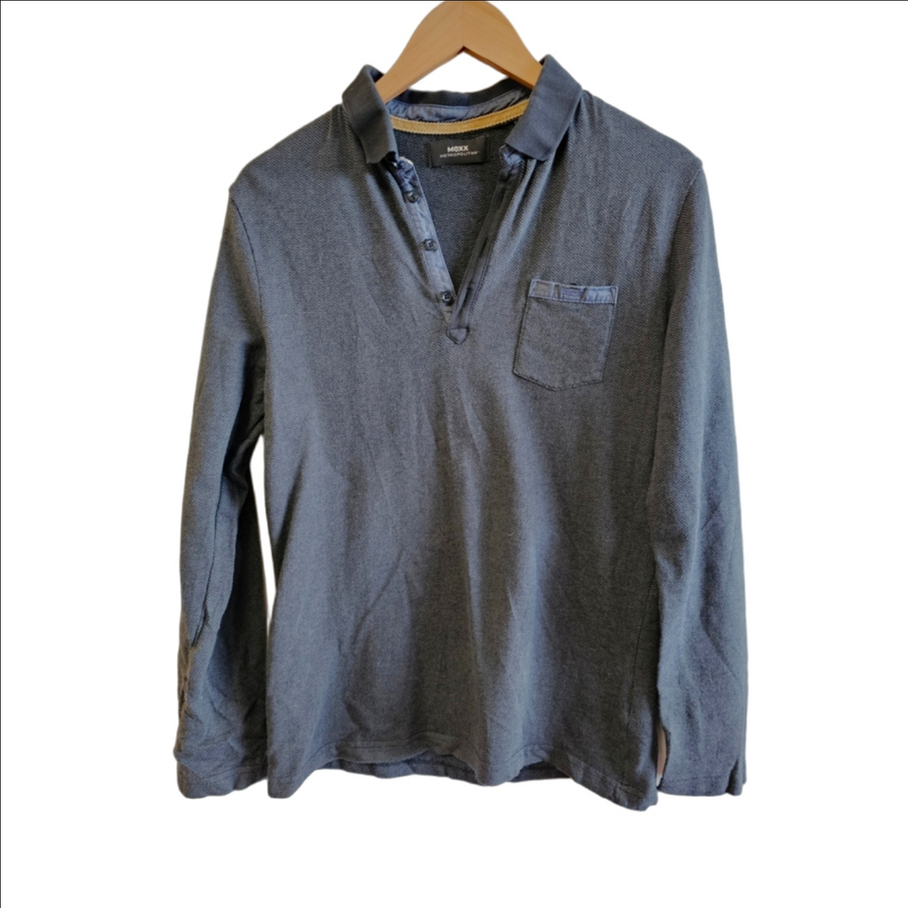 MEXX Regular Fit Long Sleeve Polo Shirt